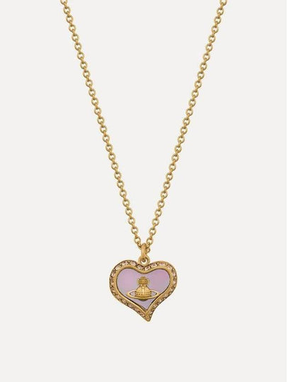 Petra Heart Logo Necklace Gold - VIVIENNE WESTWOOD - BALAAN 2