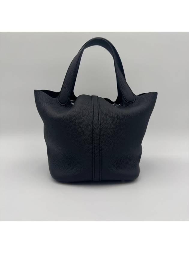 Picotin Lock 22 Tote Bag Gold Noir - HERMES - BALAAN 4