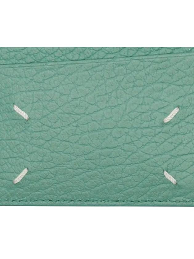 Four Stitch Card Wallet Green - MAISON MARGIELA - BALAAN 5