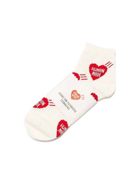 Large Red Heart Short SocksHM27GD059RD3 - HUMAN MADE - BALAAN 2