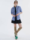 Buttondown small check signature fit shirt blue 0114 - VOYONN - BALAAN 10