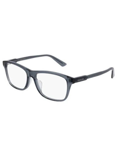 Eyewear Square Acetate Glasses Blue Gray - GUCCI - BALAAN 1