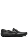 Gancini Ornament Driving Shoes Black - SALVATORE FERRAGAMO - BALAAN 2