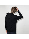 Grey Fox Head Patch Classic Hoodie Black - MAISON KITSUNE - BALAAN 5