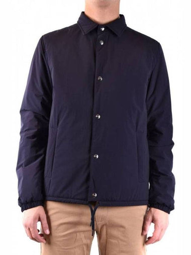 Shirt String Jacket Dark Blue - HERNO - BALAAN 1