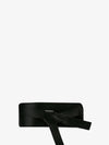 Calfskin Gate Belt Black - LOEWE - BALAAN 4