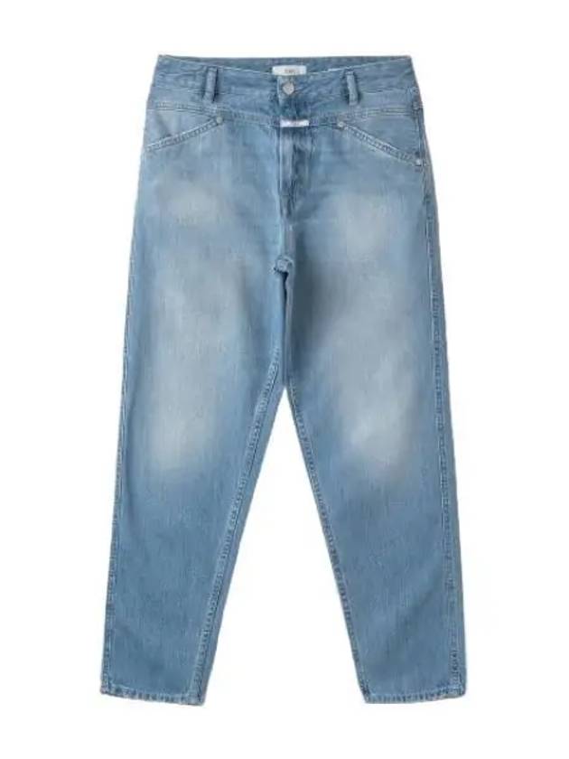 Tapered denim pants light blue jeans - CLOSED - BALAAN 1