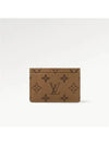 Monogram Reverse Card Wallet Brown - LOUIS VUITTON - BALAAN 4