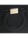 Gancini Logo Half Wallet Black - SALVATORE FERRAGAMO - BALAAN 11