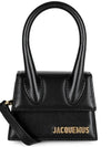 Le Chiquito Mini Tote Bag Black - JACQUEMUS - BALAAN 3