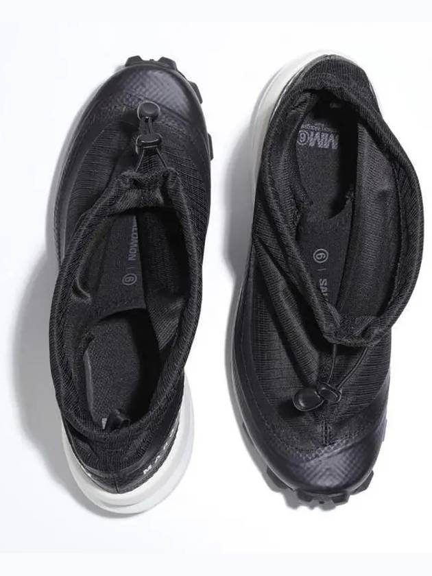 Quick Lace Cross Low Top Sneakers Black - MAISON MARGIELA - BALAAN 4