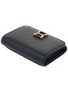 Marcie Medium Compact Half Wallet Black - CHLOE - BALAAN 5