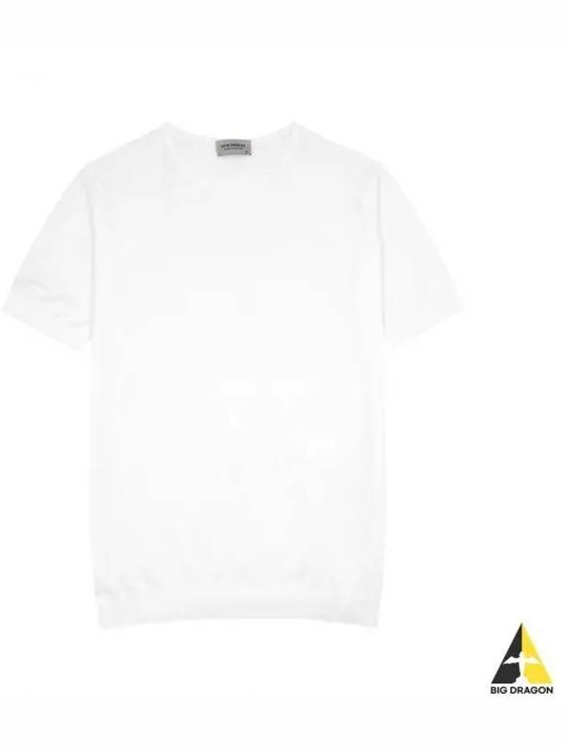 24 Belden White short sleeve knit - JOHN SMEDLEY - BALAAN 1