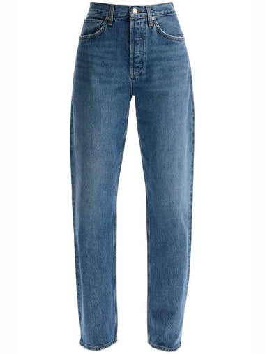 relaxed straight fit kelly jeans - AGOLDE - BALAAN 1