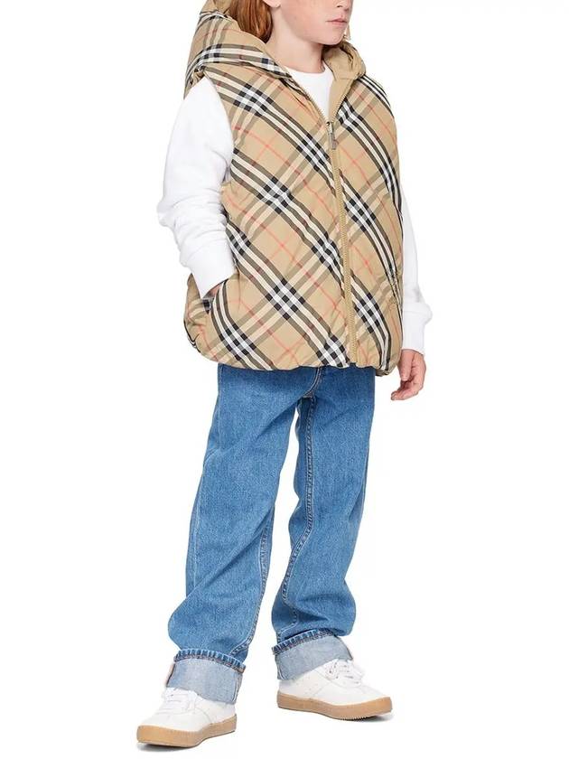 Kids Vest 8092537 KH6 AXEL G B9368 NEUTRALS - BURBERRY - BALAAN 5