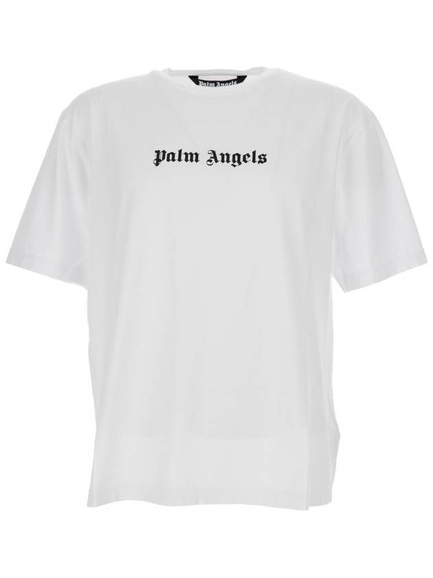 Short Sleeve T-Shirt PMAA089S24JER002 0110 - PALM ANGELS - BALAAN 2