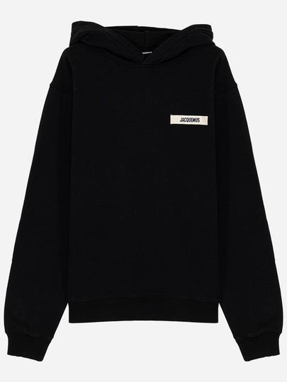 Le Gros Grain Hoodie Black - JACQUEMUS - BALAAN 2