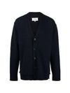 Elbow Patch Cardigan Navy - MAISON MARGIELA - BALAAN 2