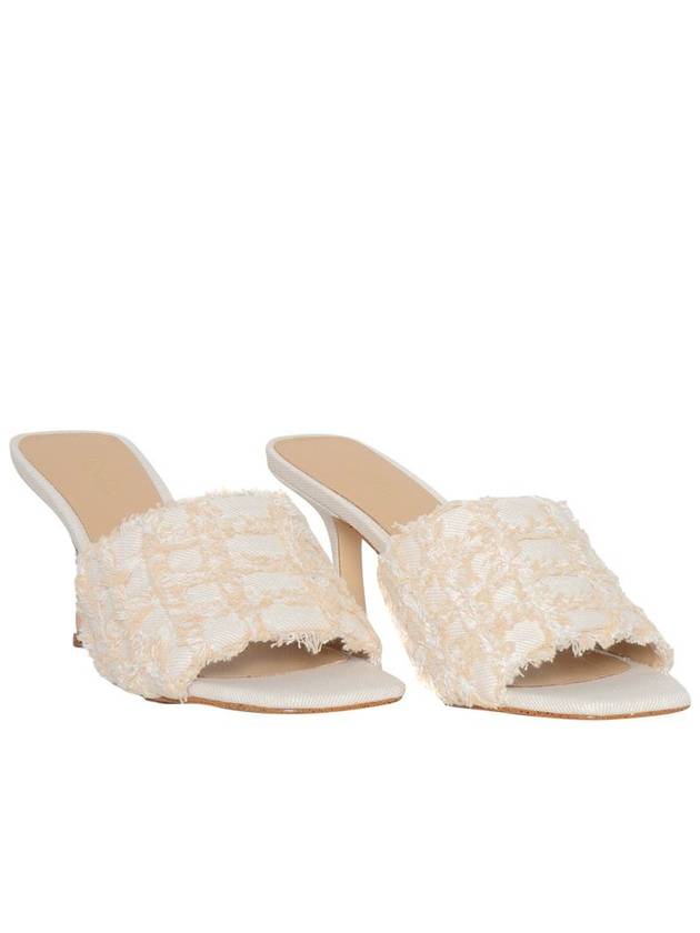 Michael Kors Sandals 40S4TSHP4D 085 White - MICHAEL KORS - BALAAN 3