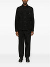 Flat Nylon Utility Over Long Sleeve Shirt Black - CP COMPANY - BALAAN 4