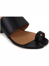 Women's Tabi Bold Strap Hanna Mule Black - MAISON MARGIELA - BALAAN 7