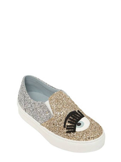 glitter slipon sneakers - CHIARA FERRAGNI - BALAAN 2