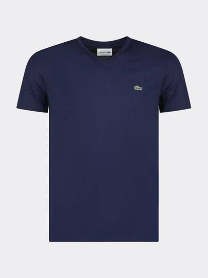 Men's Ultra Dry Short Sleeve T-Shirt Navy - LACOSTE - BALAAN 2