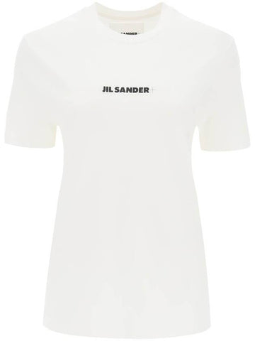 logo print t-shirt - JIL SANDER - BALAAN 1