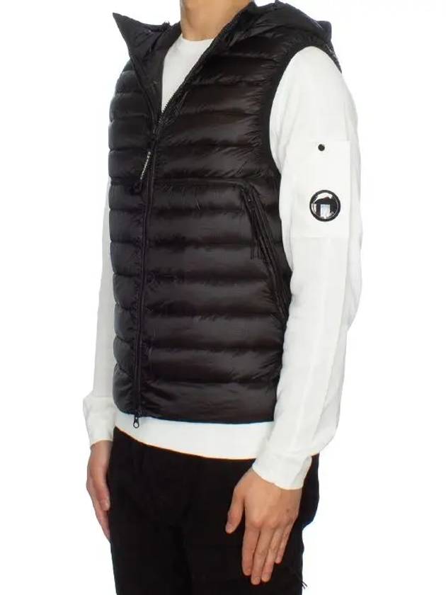 D.D. Shell Goggles Down Vest Black - CP COMPANY - BALAAN 5