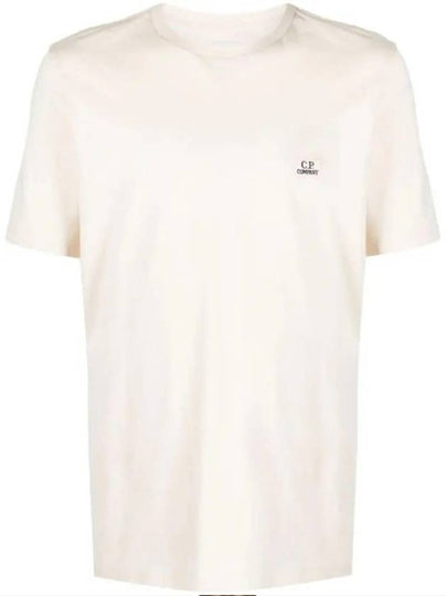 30/1 Jersey Logo Short Sleeve T-Shirt White - CP COMPANY - BALAAN 2