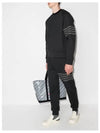 4 Bar Stripe Sweatshirt Dark Grey - THOM BROWNE - BALAAN 5