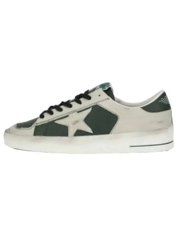 Star Dan Sneakers White Green - GOLDEN GOOSE - BALAAN 1