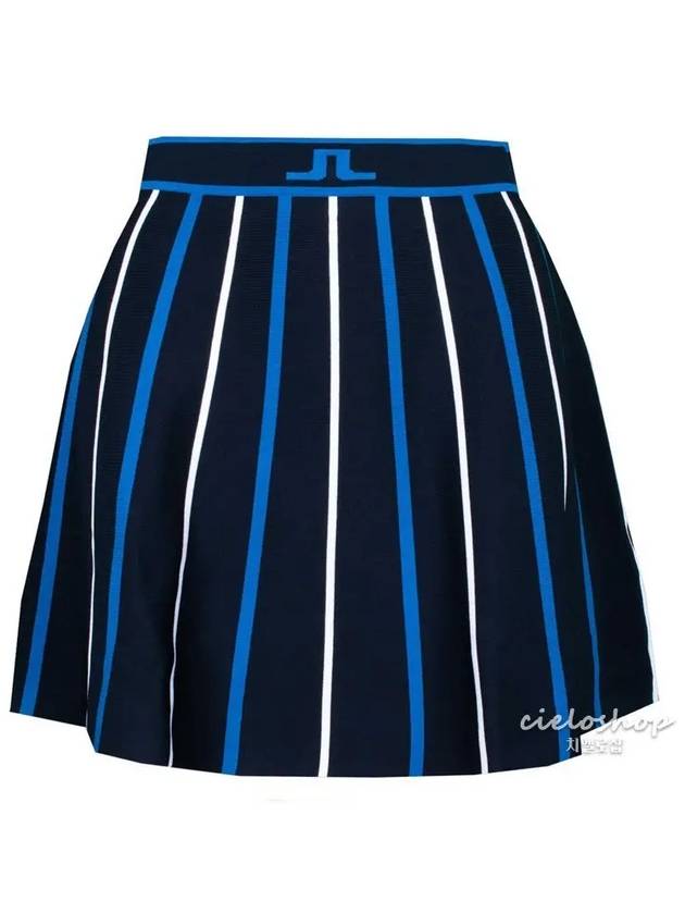 RIVER Knit Women s Golf Skirt Navy GWSS06945 - J.LINDEBERG - BALAAN 1