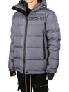 Grenoble Hood Padded Gray - MONCLER - BALAAN 2