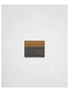 Saffiano Leather Card Wallet Brown - PRADA - BALAAN 2