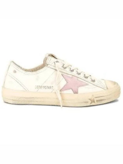 V-Star Leather Low Top Sneakers Beige - GOLDEN GOOSE - BALAAN 2