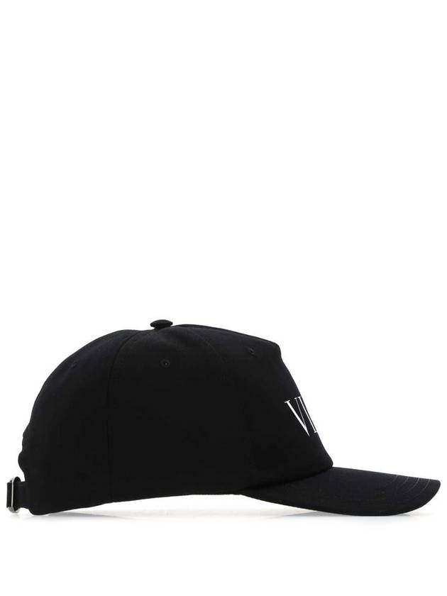 Logo Cap Black - VALENTINO - BALAAN 3