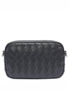 Intrecciato Camera Mini Cross Bag Grey - BOTTEGA VENETA - BALAAN 1