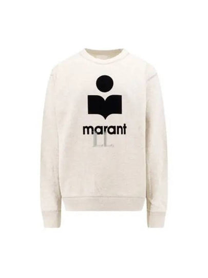 Mikoy Logo Cotton Sweatshirt Ecru - ISABEL MARANT - BALAAN 2