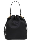 Duet Re-Nylon Bucket Bag Black Gold - PRADA - BALAAN 3