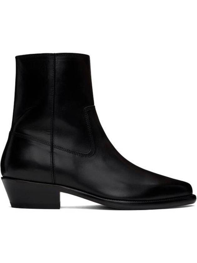 Delix Leather Ankle Boots Black - ISABEL MARANT - BALAAN 2