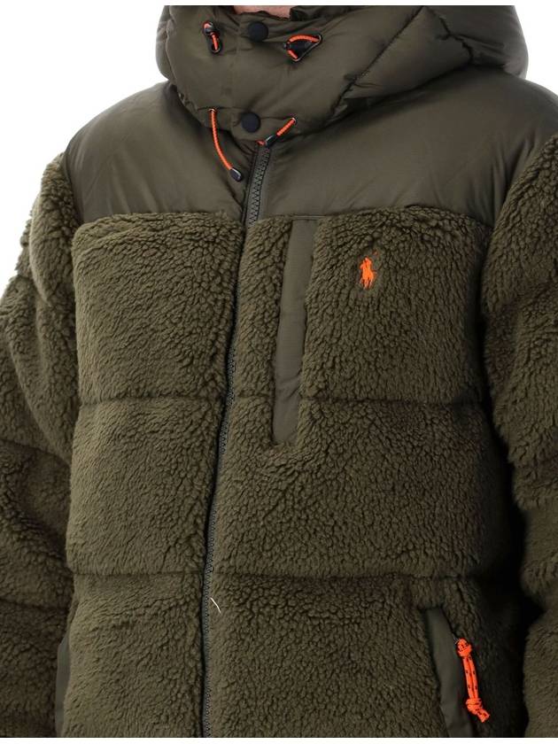 PUFFER PILE JACKET - POLO RALPH LAUREN - BALAAN 3