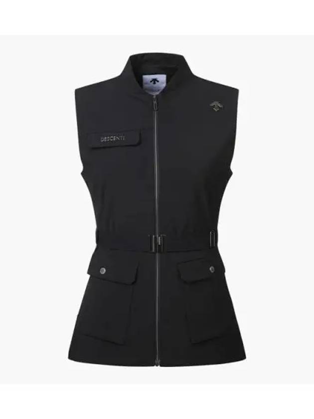 GOLF Women s Mid Hip Length Woven Vest DP32WFWV85 - DESCENTE - BALAAN 1