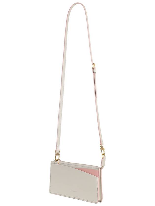 Fjord horizontal cell phone bag beige pink - LECHROMAQI - BALAAN 9