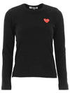 long sleeve t shirt black women - COMME DES GARCONS - BALAAN 1