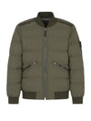 Wappen Logo Bomber Padding Jacket Green - STONE ISLAND - BALAAN 2