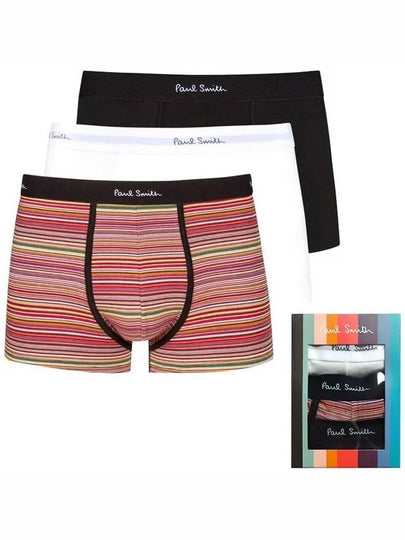 Logo Band Boxer Briefs 3 Pack Set Mix Color - PAUL SMITH - BALAAN 2