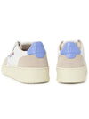 Medalist Blue Tab Suede Low Top Sneakers White Beige - AUTRY - BALAAN 7