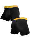 Men's Logo Band Boxer Briefs 3 Pack Black - PAUL SMITH - BALAAN 3