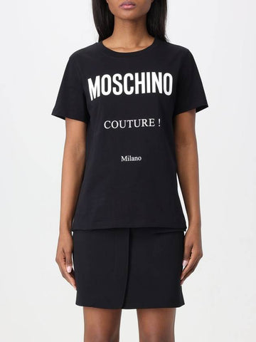 T-shirt Moschino Couture in cotone - MOSCHINO - BALAAN 1